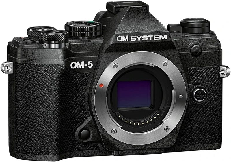 OM SYSTEM OM-5 Mirrorless Camera - 20MP, 4K Video, IP53 Weather Sealed