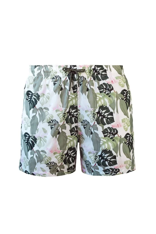 Averie Men's Wyatt Board Shorts, Weiß, XL