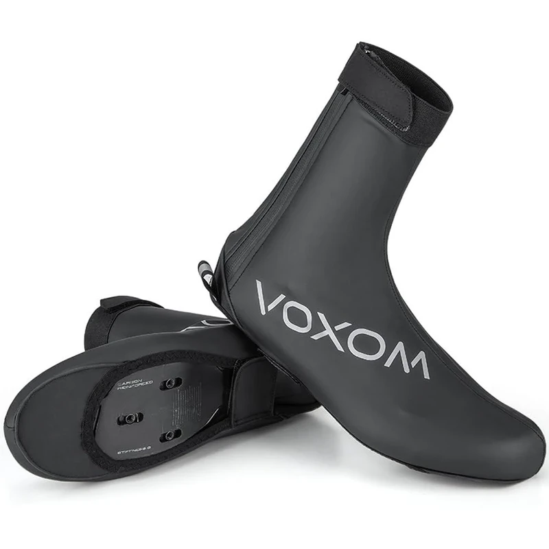 Voxom Unisex - Adult 1 Overshoes, Black, M - Image 1