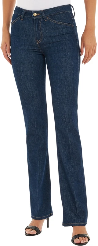 Tommy Hilfiger Women's Jeans Mid Waist, Blue (Nala), 24W / 32L - Image 1
