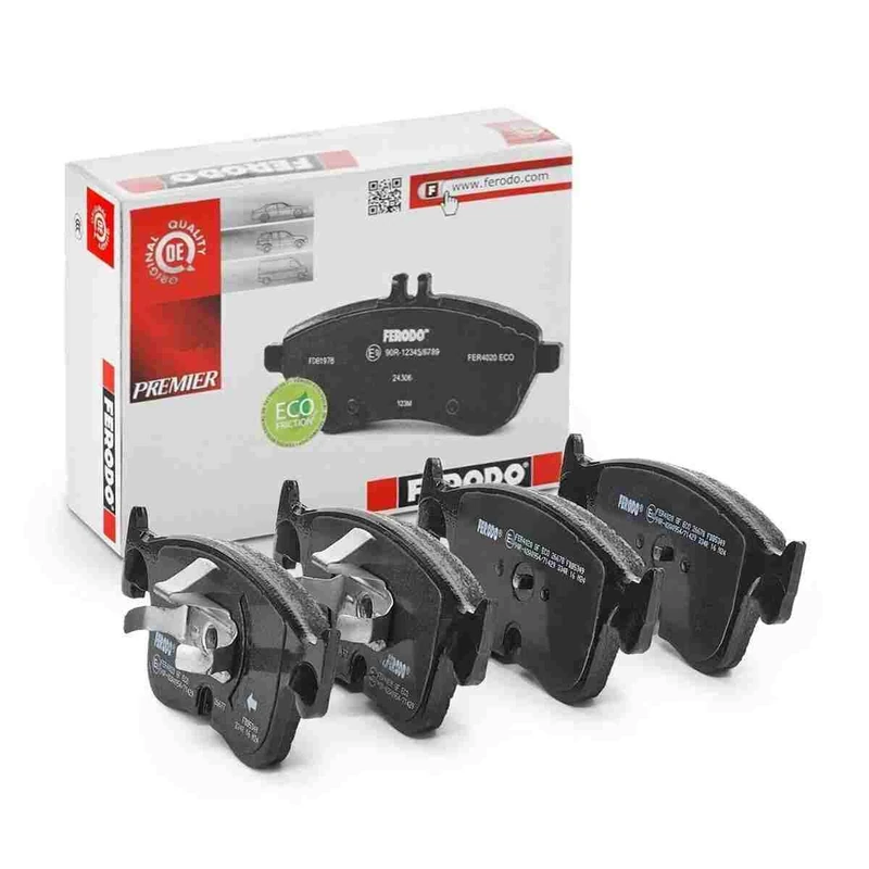 FERODO BRAKE PADS | FDB5349 | FRONT | FOR AUDI A3 LIMOUSINE 2020- | OE-MATCHING QUALITY | ECO-FRICTION FUSE+ TECHNOLOGY