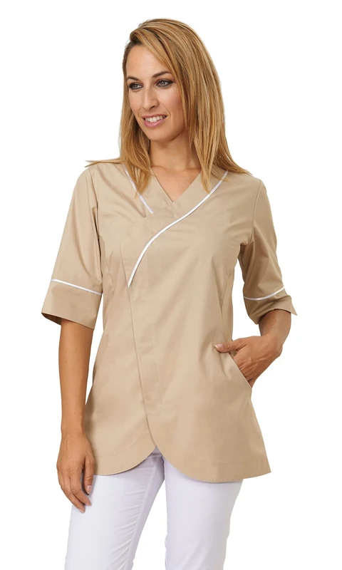 Siggi Horeca Women's Payton,Woman,Beige,M - Image 1