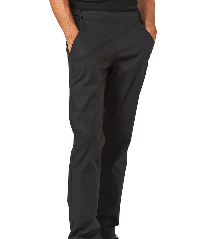 SiGGi Horeca Men's Geremy Suit Trousers, Black, XXL