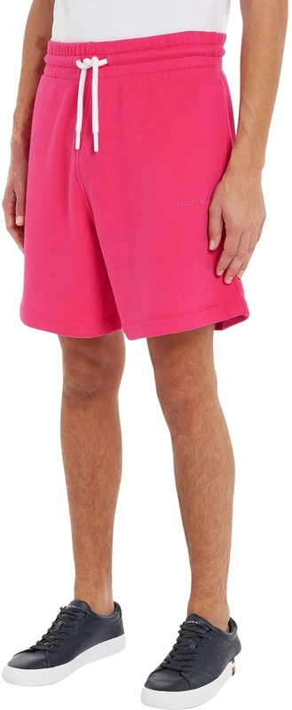 Tommy Hilfiger Women's Short Track Shorts, Pink (Bright Cerise Pink), M - Image 1