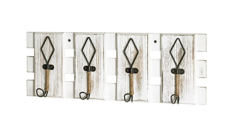 HAKU Möbel Wardrobe Vintage, Mdf, Metal - Size: W 55 cm X H 20 cm X D 7 cm, Style: Industrial