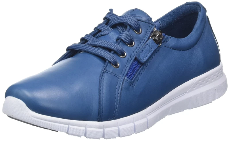 Andrea Conti Women's Trainers Sneaker, Jeans Colour, 7.5 UK
