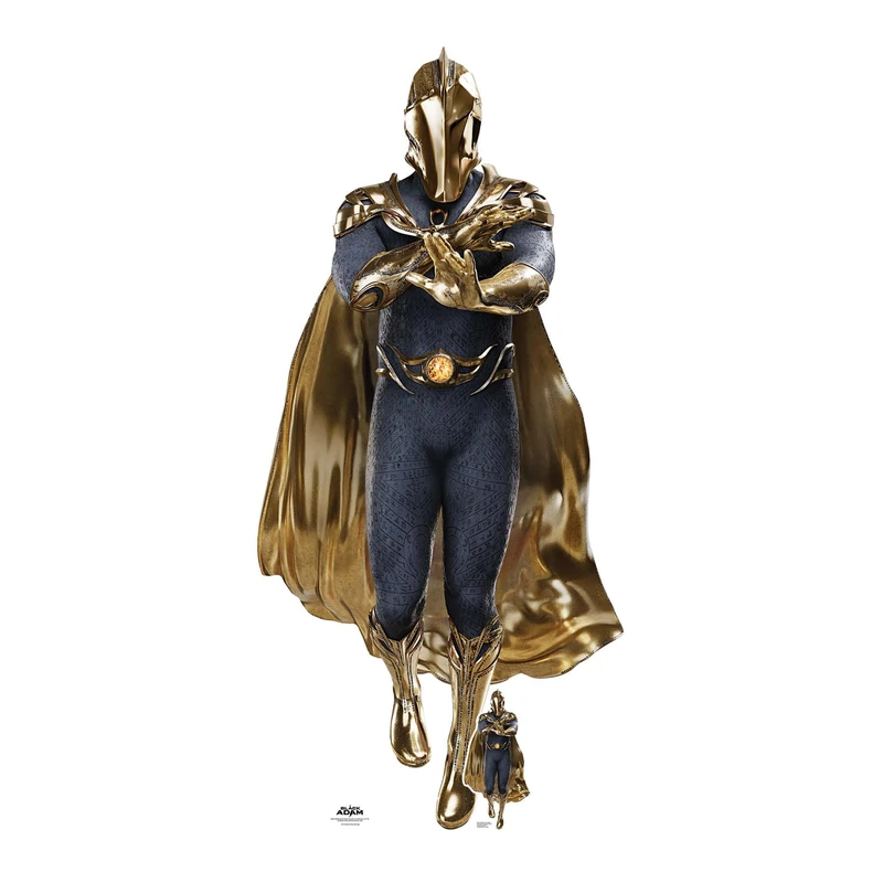 Star Cutouts Doctor Fate Pierce Brosnan Lifesize Cardboard Cutout with Mini – Superhero Fan Display, Party Decoration & Collector Gift