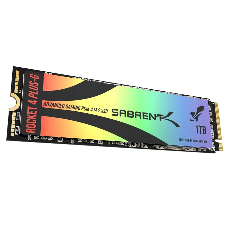 SABRENT GAMING M.2 NVMe SSD 1TB, Internal Solid State drive 7300MB/s Read, PCIe 4.0 7GBps m2 Hard Drive For Gamers, Compatible with PlayStation 5, PS5 Console, PCs Laptops and Desktops (SB-RKTG-1TB)