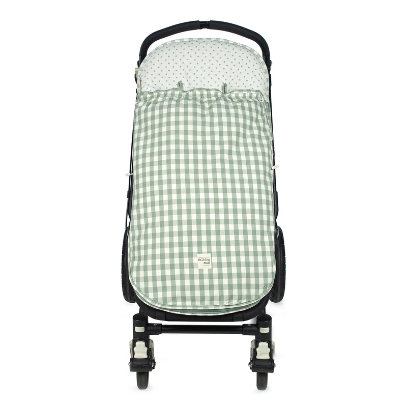 Walking Mum 1.0 x Remy Footmuff for Pushchairs, Green 36358