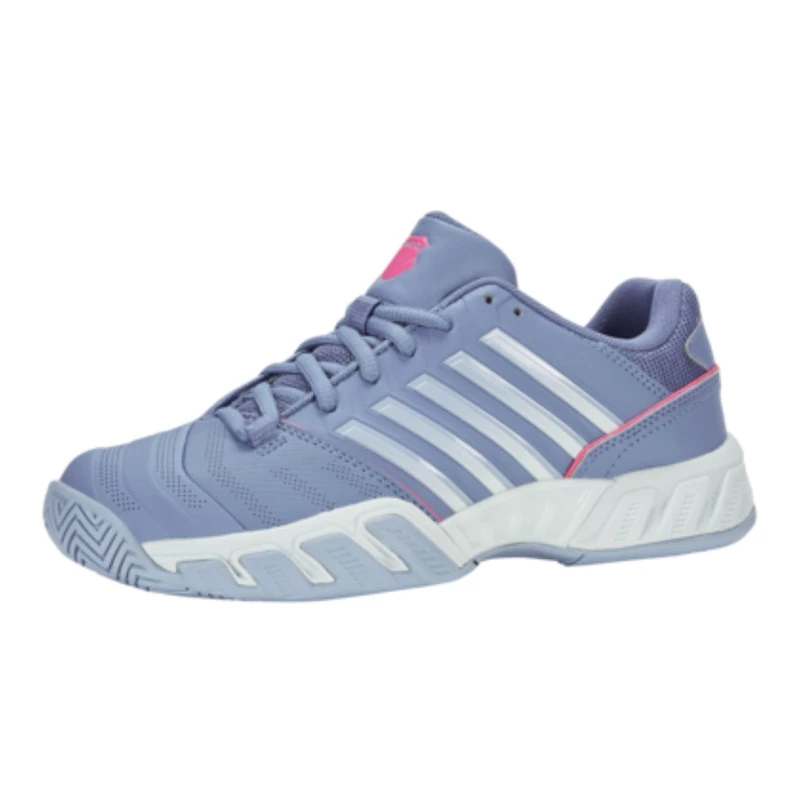 K-Swiss Women's Bigshot Light 4 Tennis Shoe, Infinity Blue Blush Blue Blizzard, 4.5 UK
