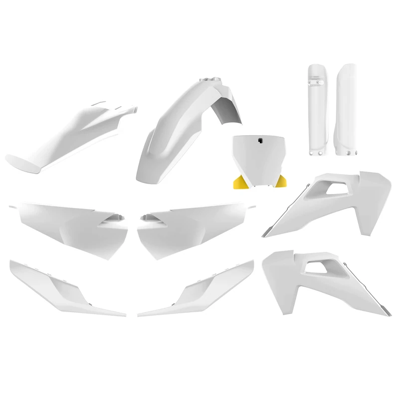 POLISPORT 91123 - Polisport MX Plastic Replica Kit for those looking for OEM Quality for Husqvarna Motorcycles in OEM Colour