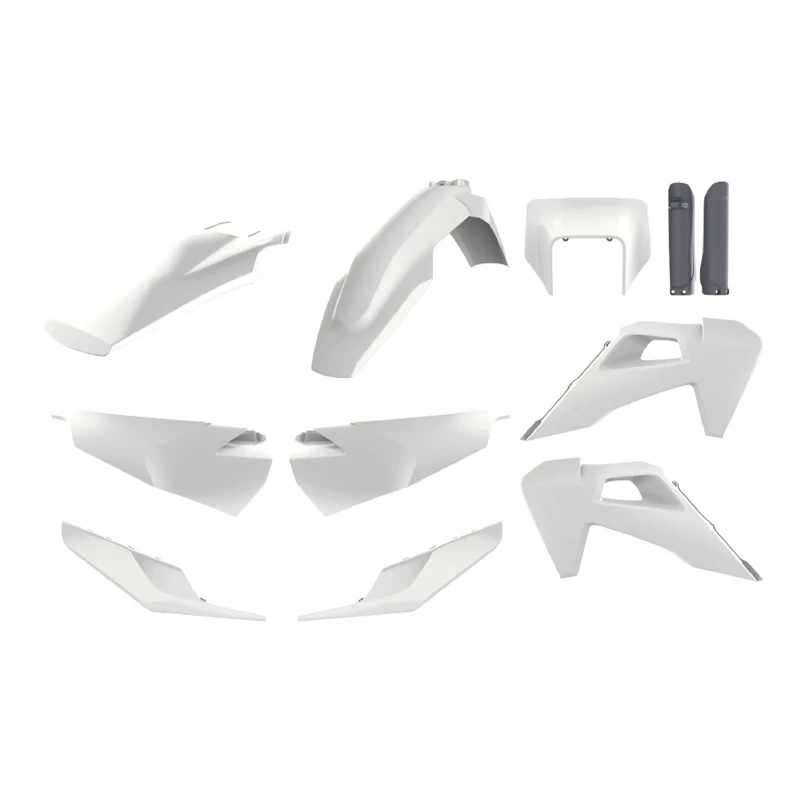 POLISPORT 91105 - Polisport Enduro Plastic Replica Kit for those looking for OEM Quality for Husqvarna Motorcycles in OEM Colour