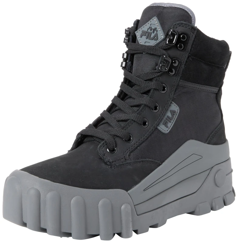 FILA GRUNGELUTION mid wmn, Fashion Boot, Black-Dark Shadow,