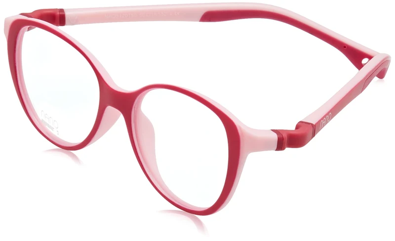 NANOVISTA Mimi 3.0 Glasses, Two-Tone Raspberry Matte/Pink, 48 Unisex Children, Two-tone Matte Raspberry/Pink, 48