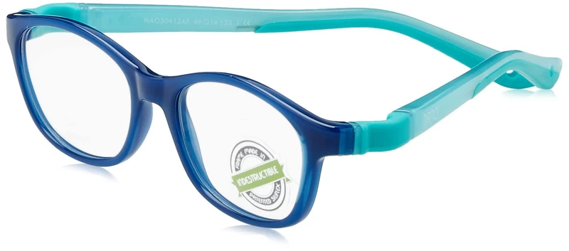 NANOVISTA Unisex Kids CAMPER 3.0 Sunglasses, MARINO CRISTAL/AZUL GLOW, 46