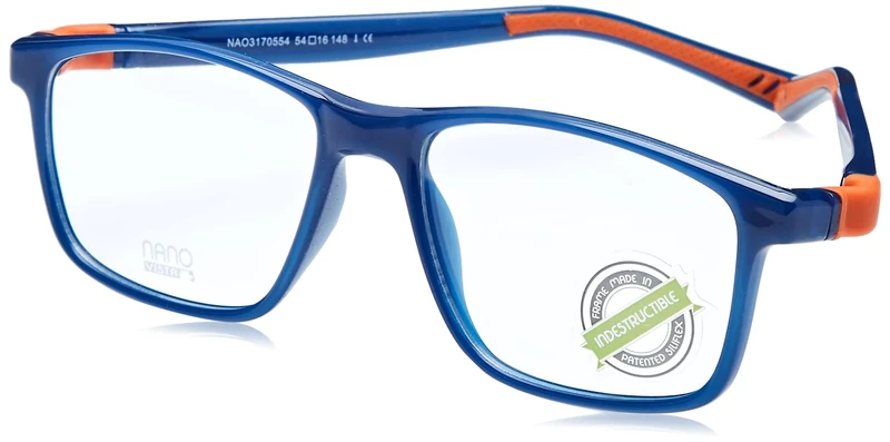 NANO OPTICAL GAFAS FANBOY 3.0_14-16 AÑOS C: MARINO CRISTAL/NARANJA/52x15x148