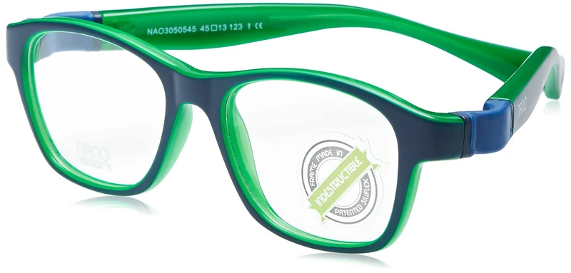 NANO OPTICAL GAFAS GAIKAI 3.0_8-12 AÑOS C: BICOLOR MARINO MATE/VERDE/49x14x132