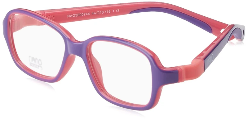 NANOVISTA Unisex Kids REPLAY 3.0 Sunglasses, BICOLOR MORADO/ROSA, 44