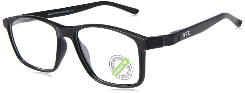 NANOVISTA Unisex Kids FANBOY 3.0 Sunglasses, Black MATE/Black, 52