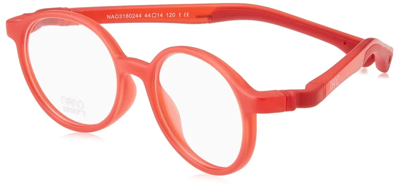 NANOVISTA Unisex Kids FLICKER 3.0 Sunglasses, ROJO CRISTAL MATE/GRANATE, 46