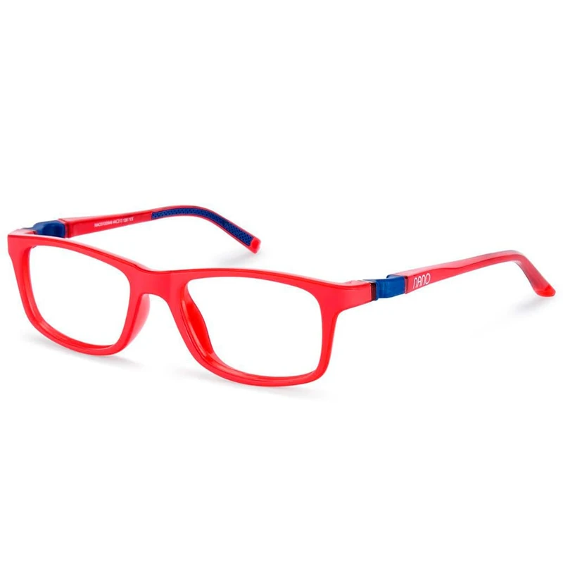 NANOVISTA Unisex Kids SLEEK CREW 3.0 Sunglasses, BICOLOR ROJO MATE/AZUL, 44