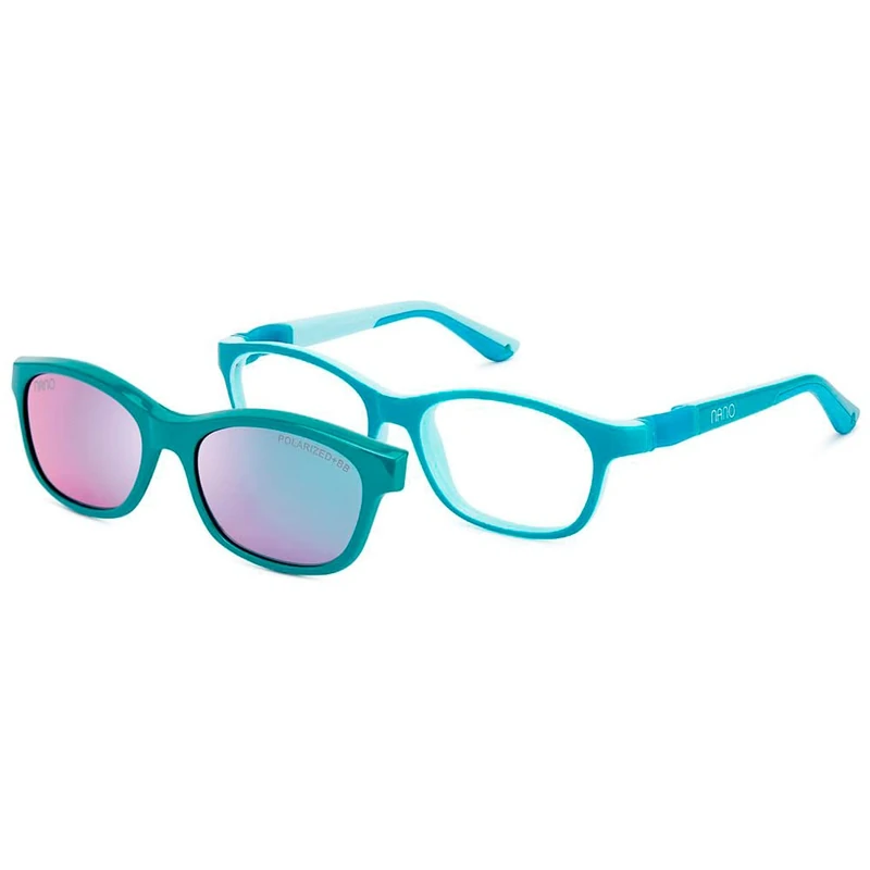 GAFAS NANO CLIP - CAMPER SC 3.0_4-6 AÑOS C: BICOLOR TURQUESA/MENTA/44x13x117