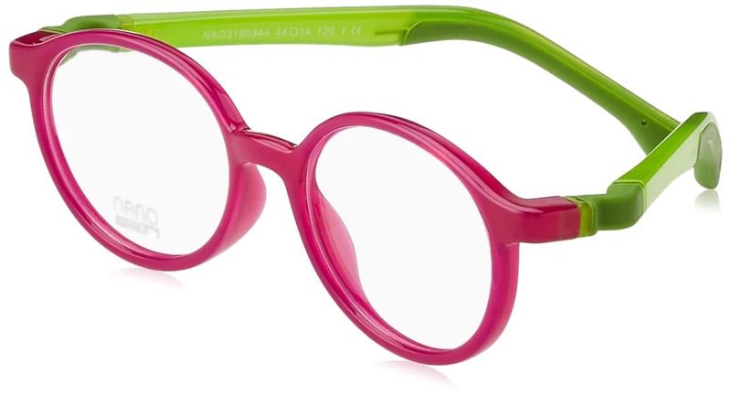 NANOVISTA Unisex Kids FLICKER 3.0 Sunglasses, FRAMBUESA CRISTAL/VERDE, 48