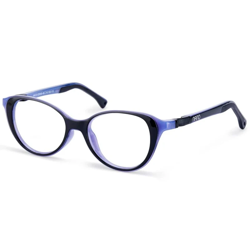 NANOVISTA Unisex Kids MIMI 3.0 Sunglasses, BICOLOR Black/PÚRPURA, 48