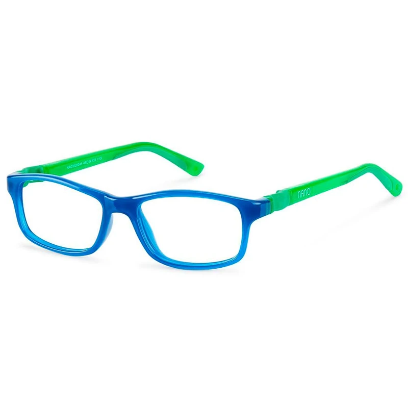 NANOVISTA Unisex Kids CREW 3.0 Sunglasses, AZUL CRISTAL/VERDE, 46