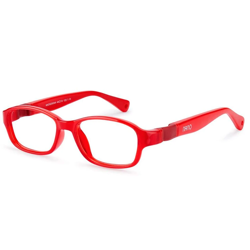 NANOVISTA Unisex Kids TWITCH 3.0 Sunglasses, ROJO CRISTAL/ROJO, 44