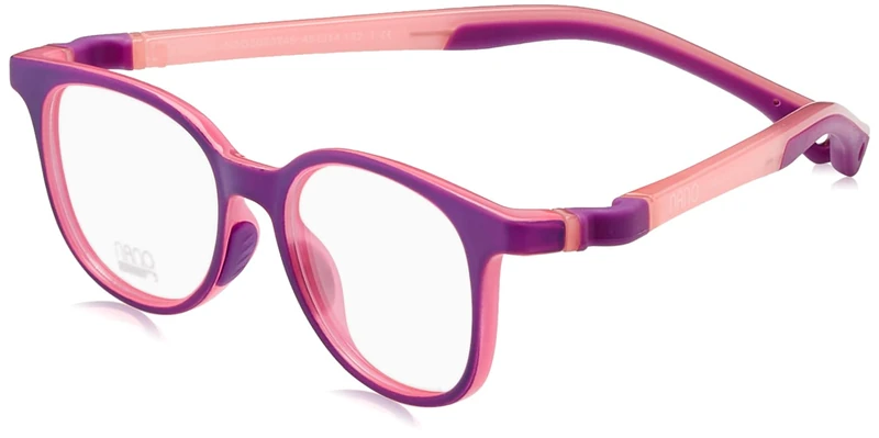 NANOVISTA Unisex Kids PIXEL 3.0 Sunglasses, BICOLOR PÚRPURA MATE/ROSA GLOW, 46
