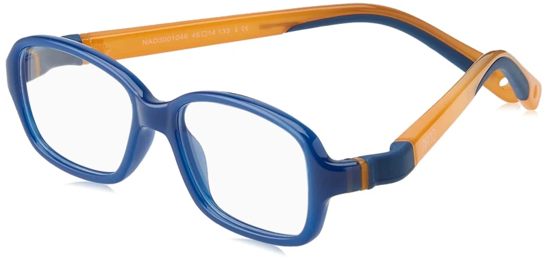 NANOVISTA Unisex Kids REPLAY 3.0 Sunglasses, MARINO CRISTAL/NARANJA GLOW, 44