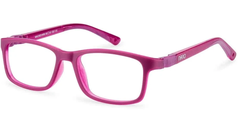 NANOVISTA Unisex Kids FANGAME 3.0 Sunglasses, BICOLOR PÚRPURA MATE/FUCSIA, 50