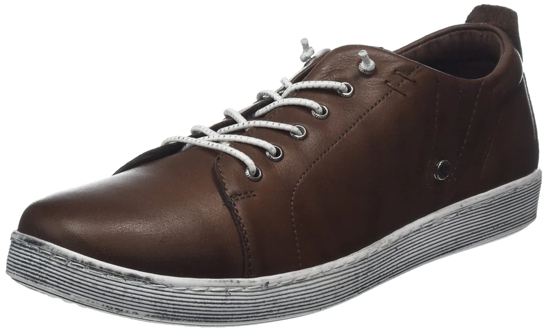 Andrea Conti Women's Trainers Sneaker, d Brown, 4 UK