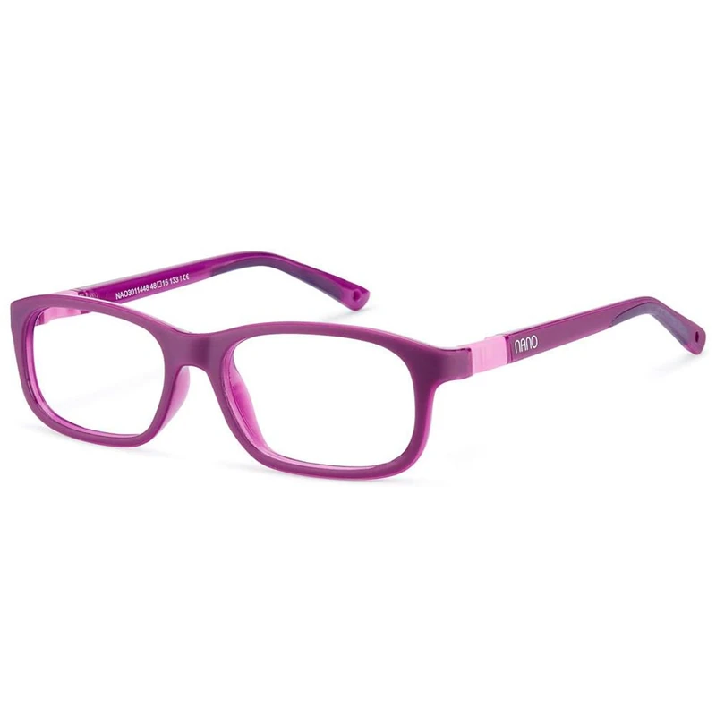 NANOVISTA Unisex Kids ARCADE 3.0 Sunglasses, BICOLOR PURPURA MATE/PURPURA, 48