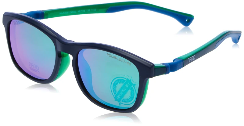 GAFAS NANO CLIP - POWER UP SC 3.0_8-12 AÑOS C: BICOLOR MARINO MATE/VERDE/48x15x132