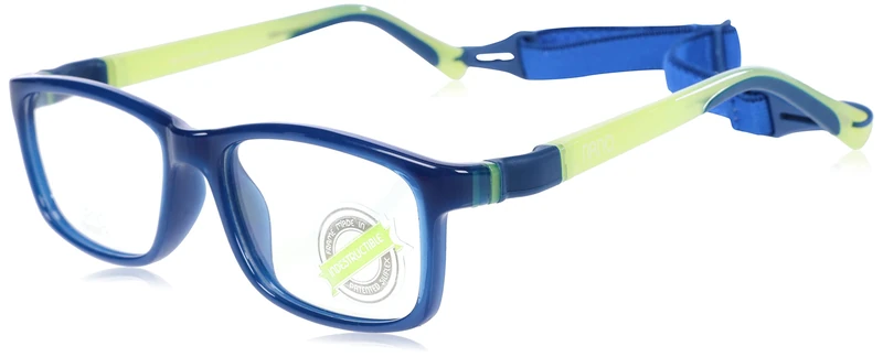 NANOVISTA Unisex Kids FANGAME 3.0 Sunglasses, MARINO CRISTAL/AMARILLO GLOW, 50