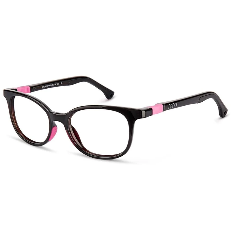 NANOVISTA Unisex Kids PIXEL 3.0 Sunglasses, Black CRISTAL/ROSA, 46