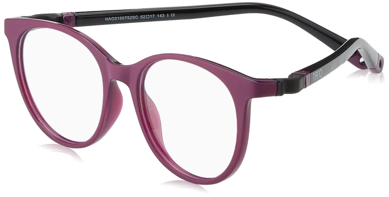 NANO CLIP GAFAS GLITCH SC 3.0_14-16 AÑOS C: BICOLOR PÚRPURA MATE/PÚRPURA/NEGRO/52x17x139