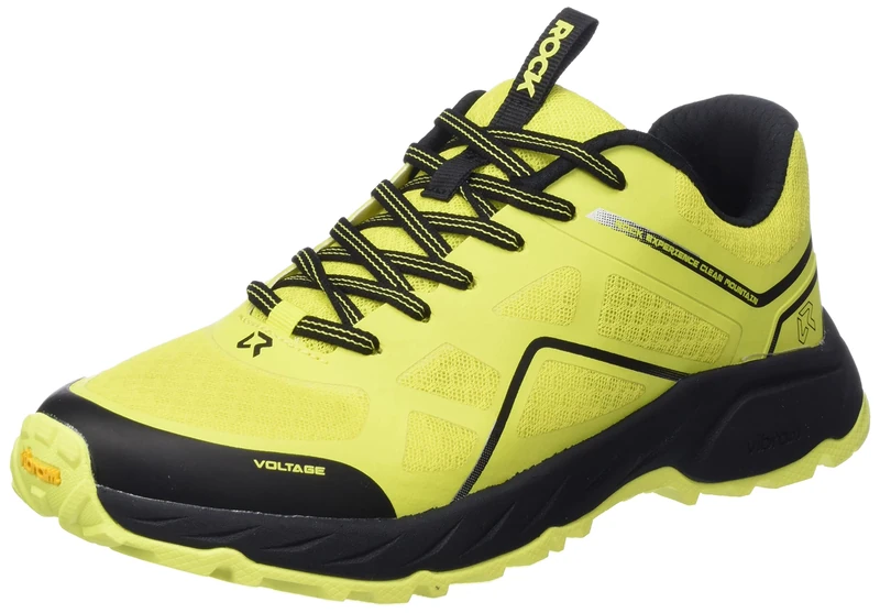 ROCK EXPERIENCE REUF00261 Voltage Hiking Unisex 2134 Safety Yellow+0208 Caviar UK 8 - Image 1