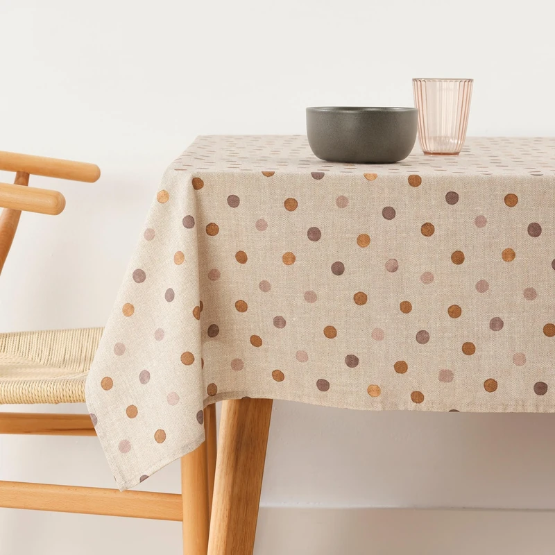 BELUM | Cloak XL 200x140cm Stainless 100% Resin Cotton, Tablecloth, Oilcloth, Washable, Tablecloth, Waterproof, Stain Remover Liquid Repellent