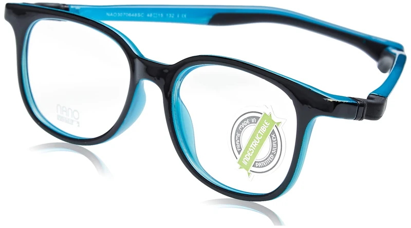GAFAS NANO CLIP - PIXEL SC 3.0_6-8 AÑOS C: BICOLOR NEGRO/AZUL /45x15x132