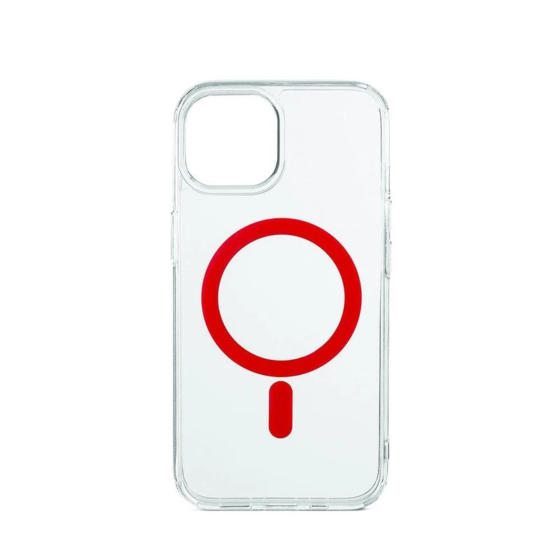 aiino Eco Case for iPhone 14, Case for iPhone 14 Made of 100% Recycled Plastic, Environmentally Friendly, Scratch-Resistant, Slim Profile, Protects Your Device and the Planet, Indigo red