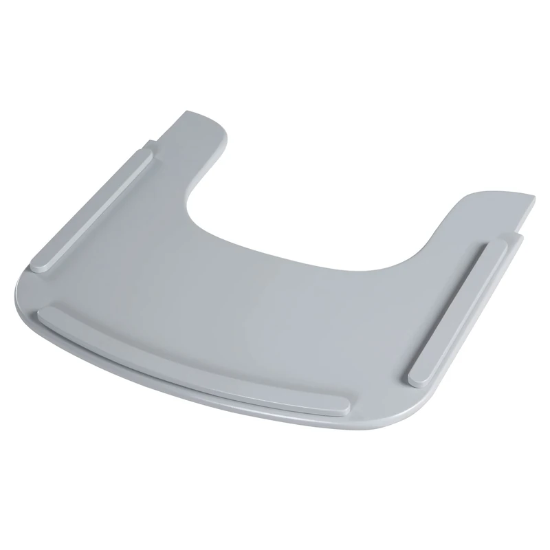 roba Wooden Tray for Sit Up Flex Evolutive High Chair - Removable - Quick Installation - Compatible with Safety Harness - Easy to Clean - Grey/Taupe