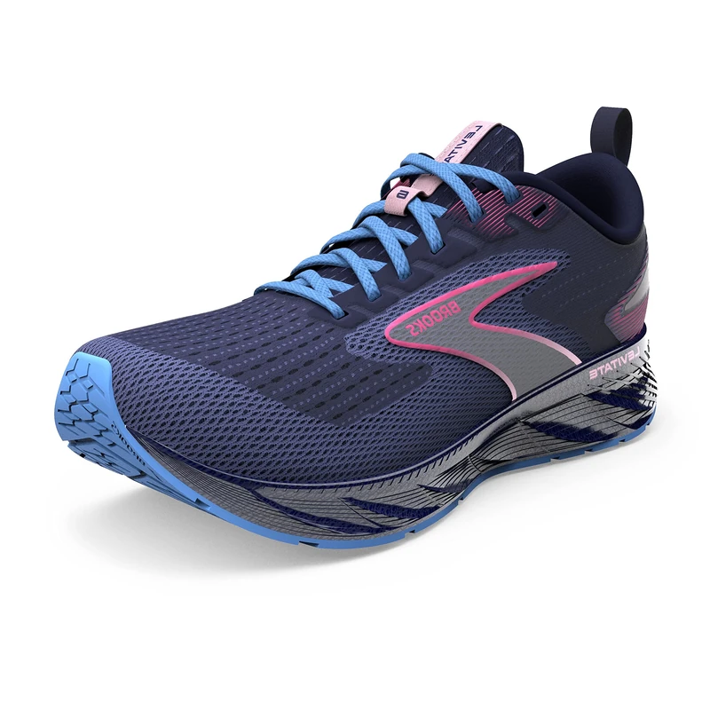 BROOKS 1203831B463 Levitate 6 Women Peacoat/Pink Lady/Lilac Rose UK 7.5