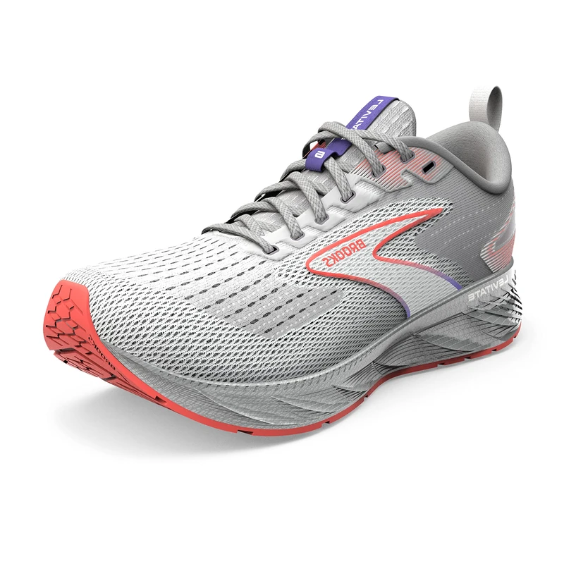 BROOKS 1103951D407 Levitate 6 Men Dawn Blue/Cayenne/Purple UK 9 - Image 1