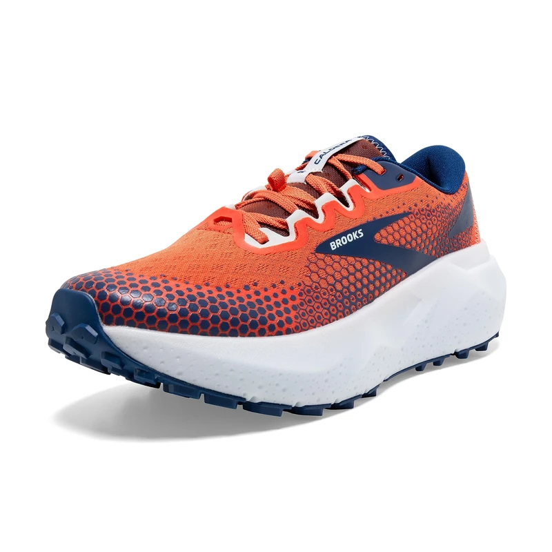 Brooks 1103791D837 Caldera 6 Sneaker Male Firecracker/Navy/Blue UK 8.5