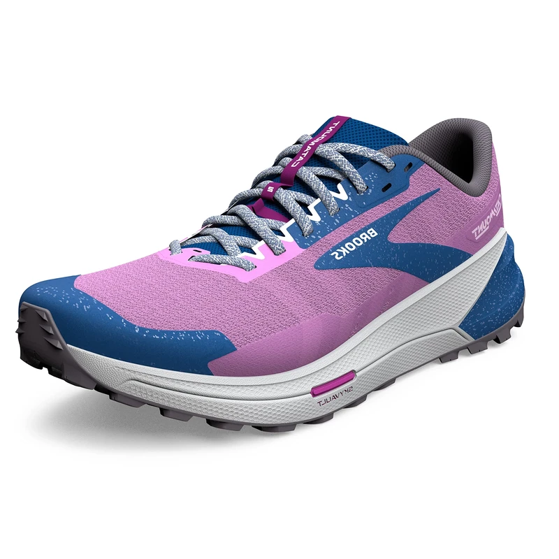 BROOKS 1203881B517 Catamount 2 Sneaker Female Violet/Navy/Oyster UK 5.5