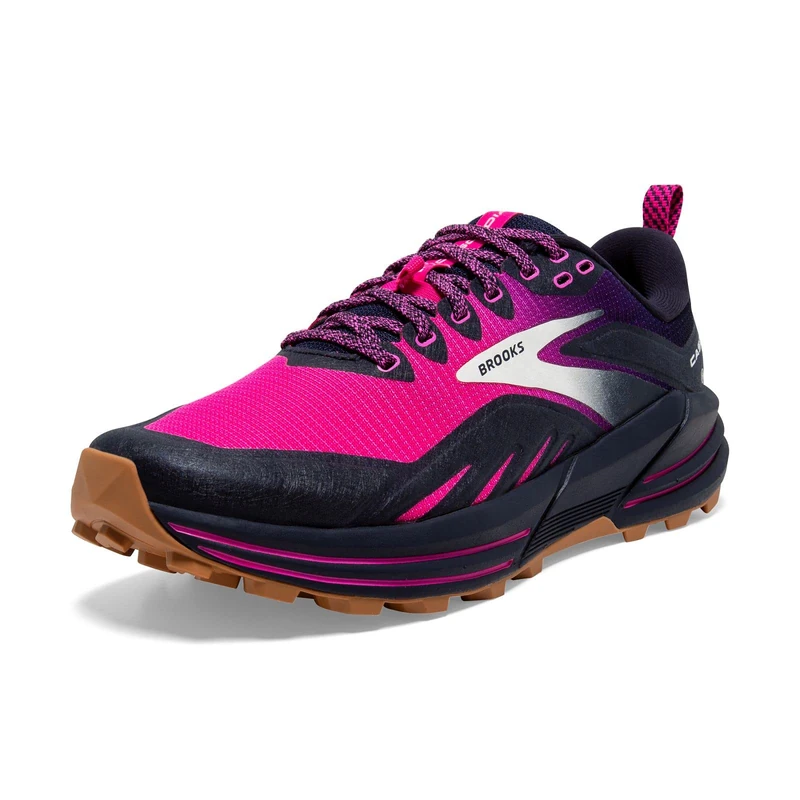 Brooks 1203631B425 Cascadia 16 Sneaker Female Peacoat/Pink/Biscuit UK 4 - Image 1