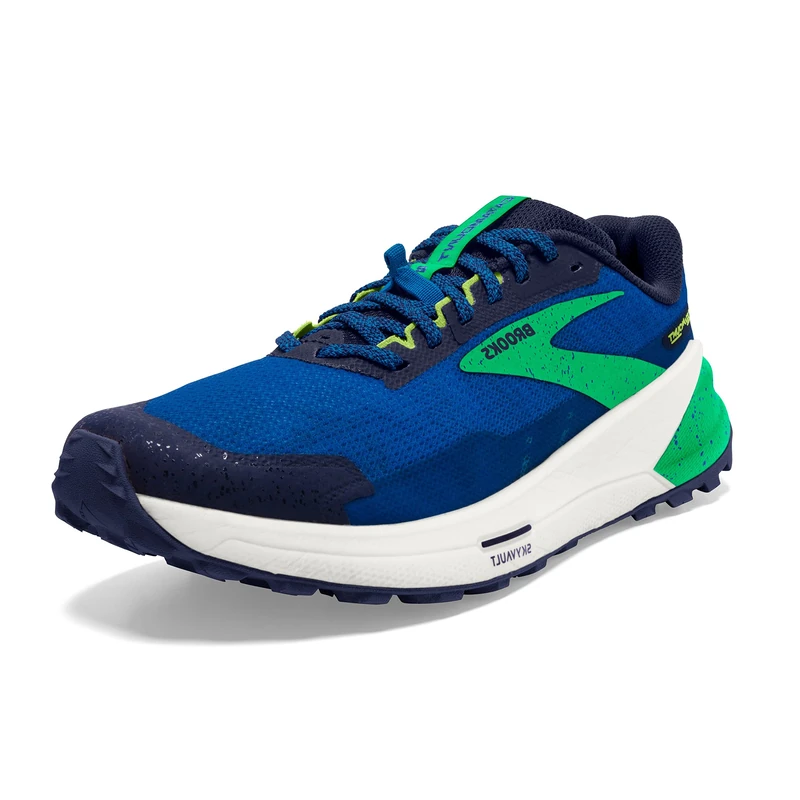BROOKS 1103991D403 Catamount 2 Sneaker Male Blue/Surf the Web/Green UK 8.5